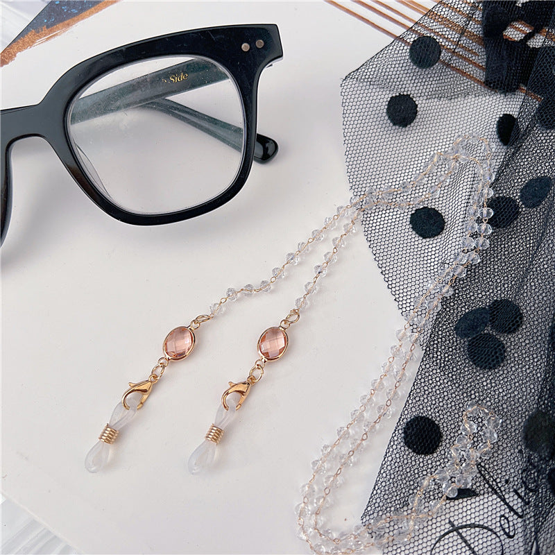 Stylische Perlen-Brillen Kette Brehn
