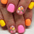 Frucht-inspiriertes Press-On Nail Art Set Brehn