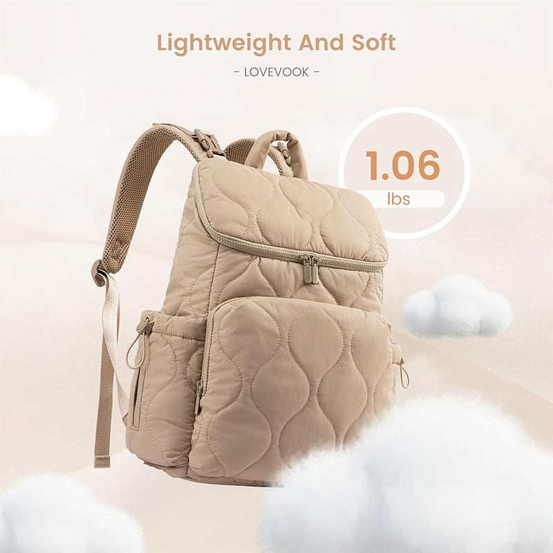 Quilt-Rucksack mit Zusätzlichem Organizer Brehn