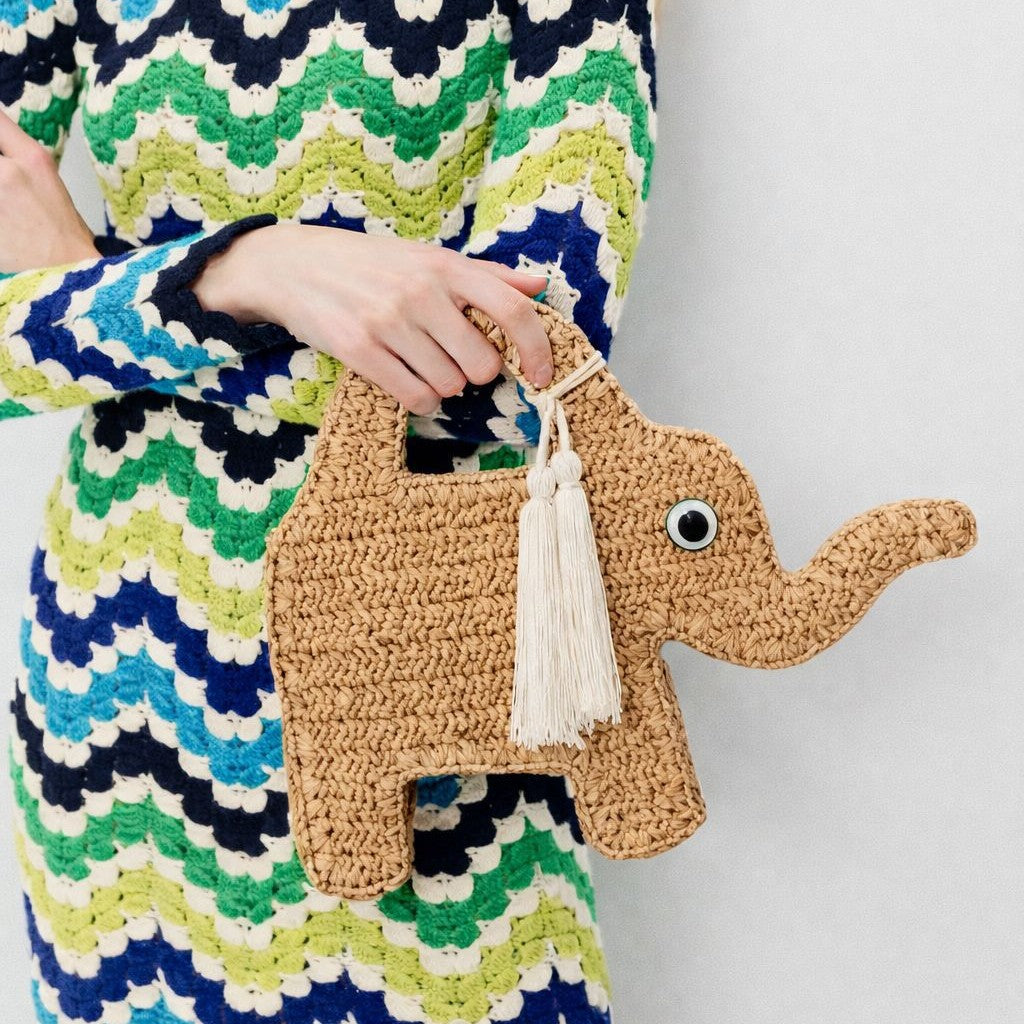 Verspielt Elefanten-förmige Handtasche