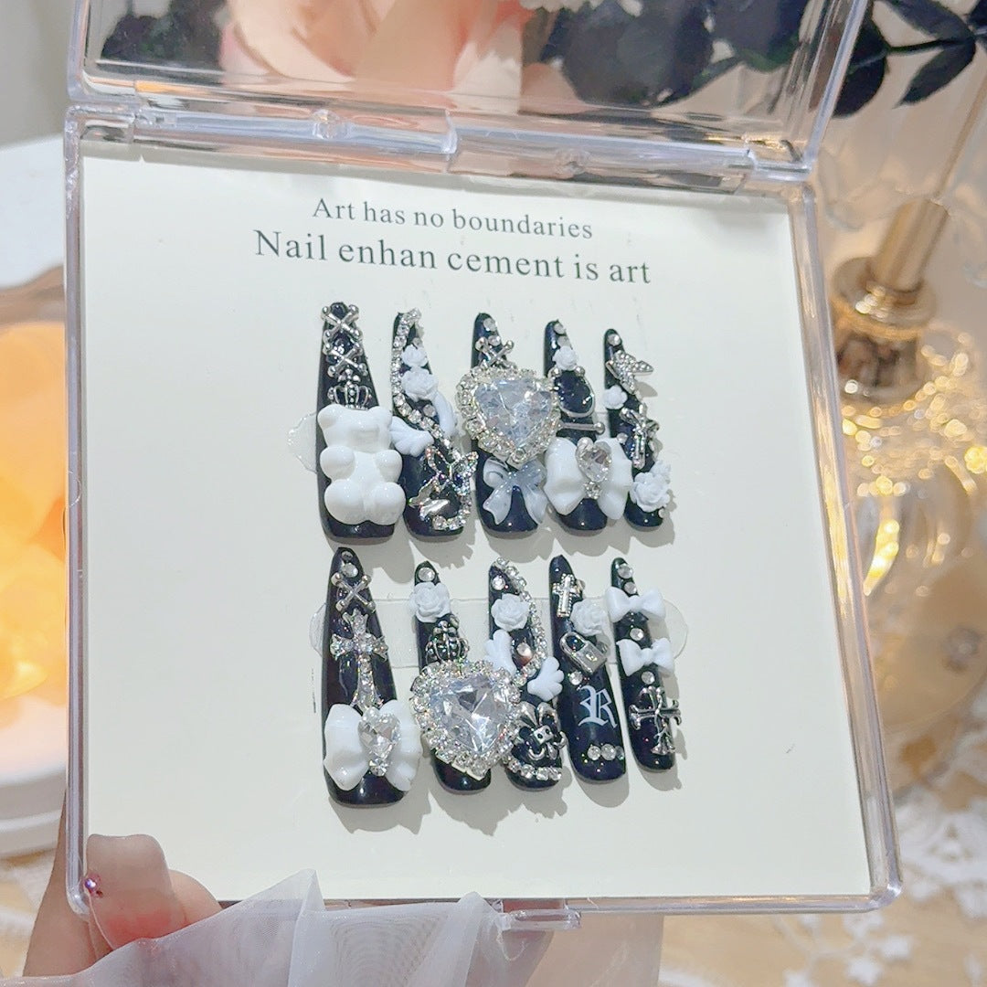 Aufwendiges 3D Nagelkunst Set