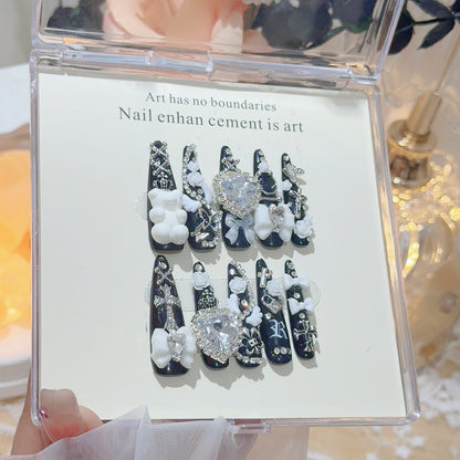 Aufwendiges 3D Nagelkunst Set