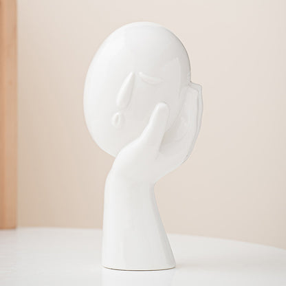 Menschlicher Körper Keramikvase Ornament