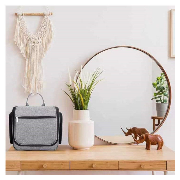 Elegante Kosmetiktasche mit Aufhängehaken und Vielseitigen Fächern Brehn