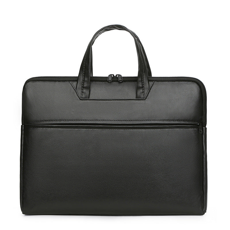 Premium Leder Laptop Aktentasche Brehn