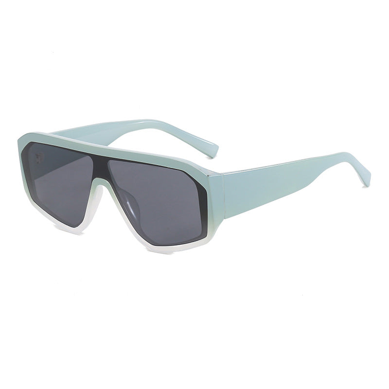 Damen Modische Oversized-Sonnenbrille im futuristischen Design Brehn
