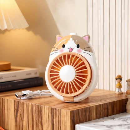 Damen Tragbarer Sprüh-Handventilator im süßen Enten-Design Brehn