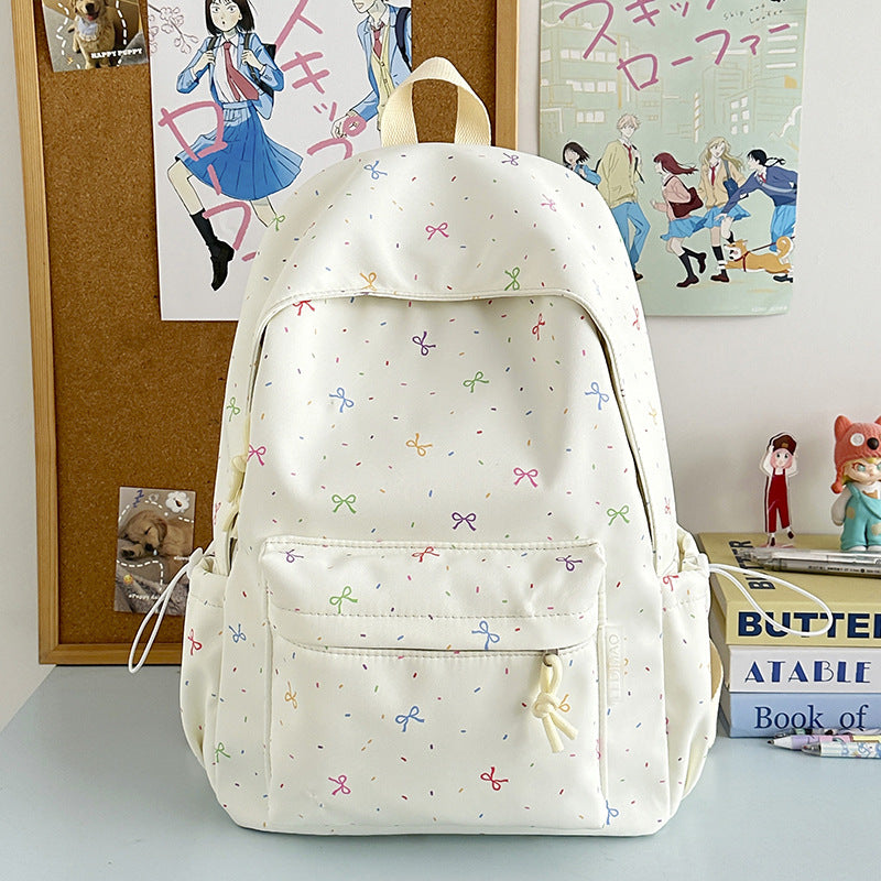 Dekorativer gemusterter Schulrucksack