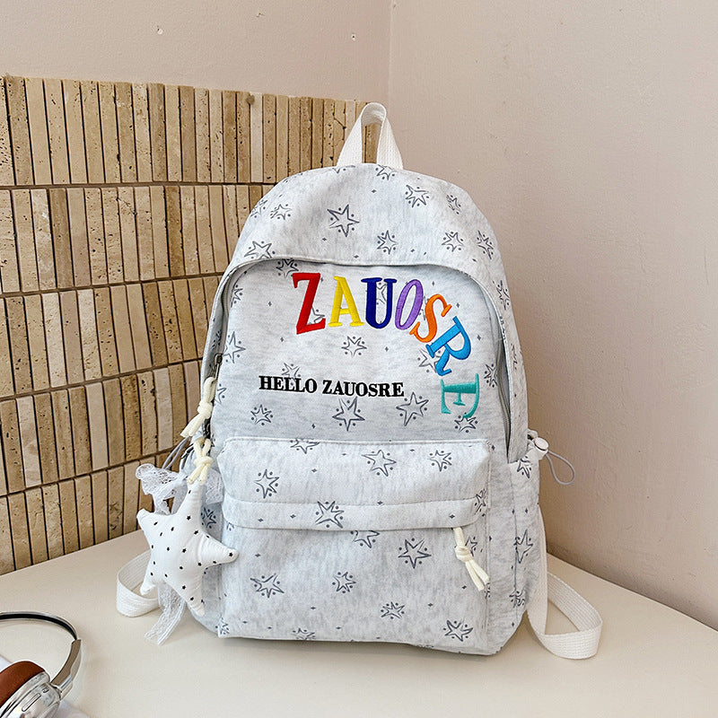 Stylischer mit Sternen verzierten Cordura-Rucksack Brehn