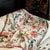 Blumenmuster dekorative Tagesdecke