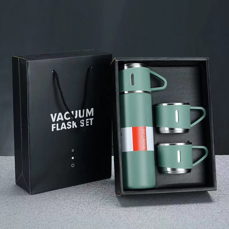 Damen isolierte Thermoskanne Set Brehn