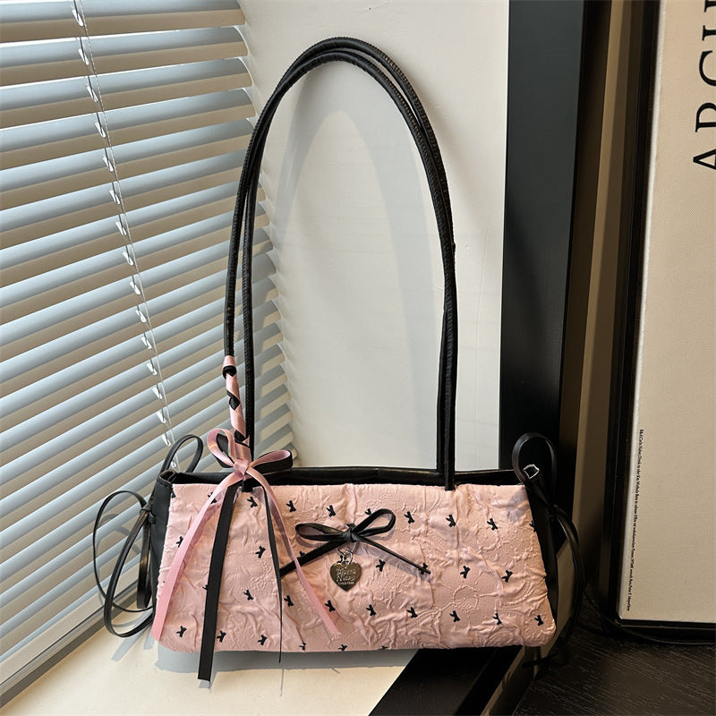 Charmante Schleife Detail Mini Handtasche Brehn
