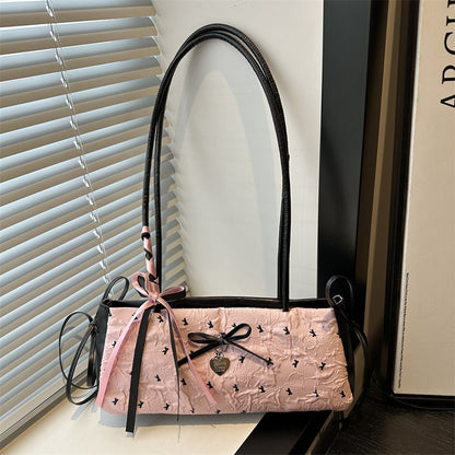 Charmante Schleife Detail Mini Handtasche Brehn