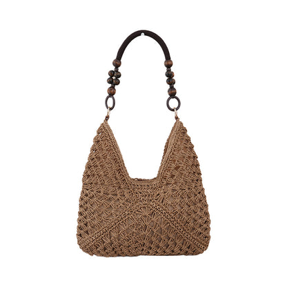 Handgefertigte Stricktafel-Tasche Brehn