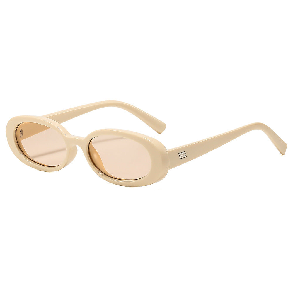 Stylische ovale Rahmen Sonnenbrille Brehn