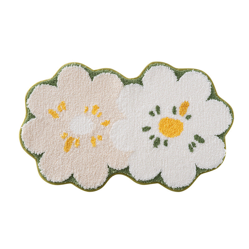 Florales Design Badteppich Brehn