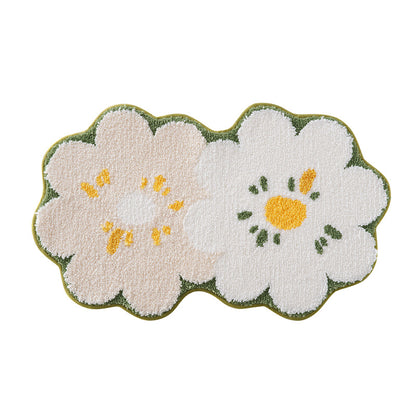 Florales Design Badteppich Brehn