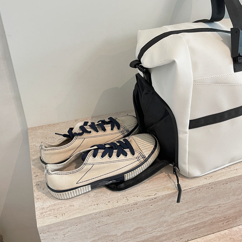 Geräumige Gym Schultertasche Brehn
