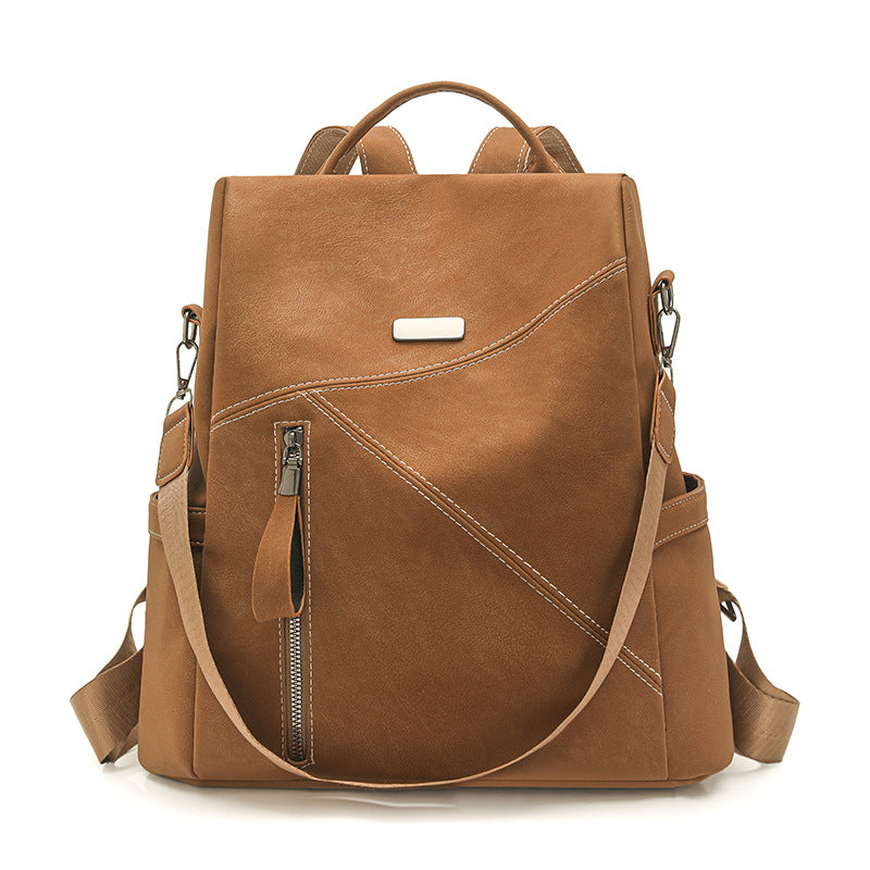 Multi-Funktionaler Leder-Rucksack Brehn