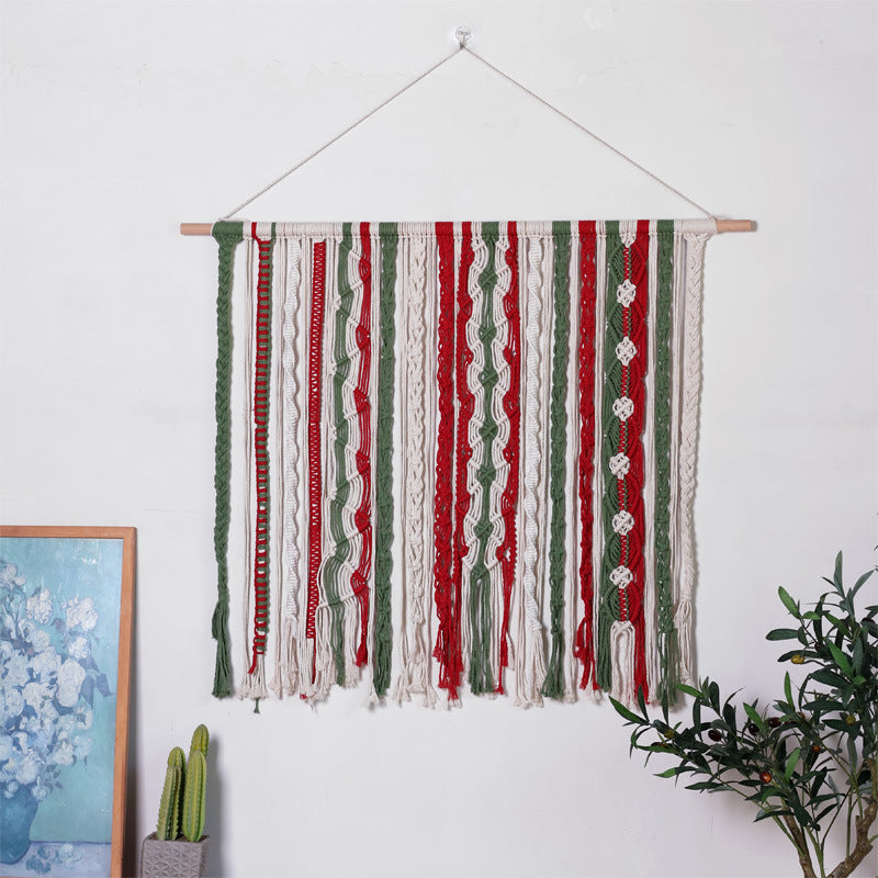 Wandbehang aus geflochtenem Material Brehn