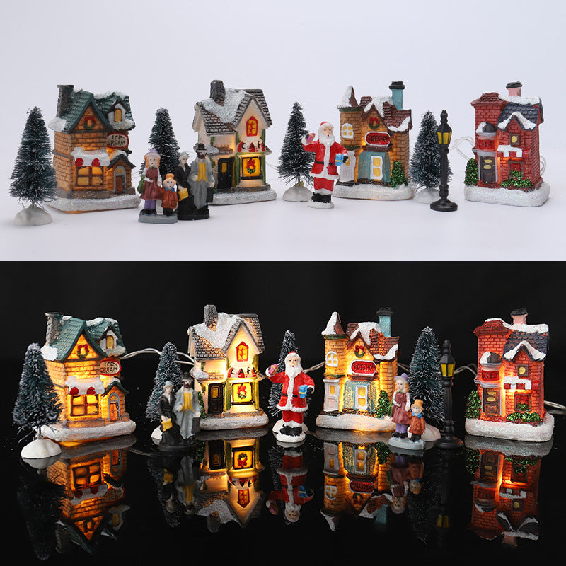 Weihnachtsdorf Dekorationsset Brehn