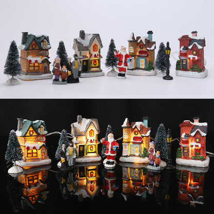 Weihnachtsdorf Dekorationsset Brehn