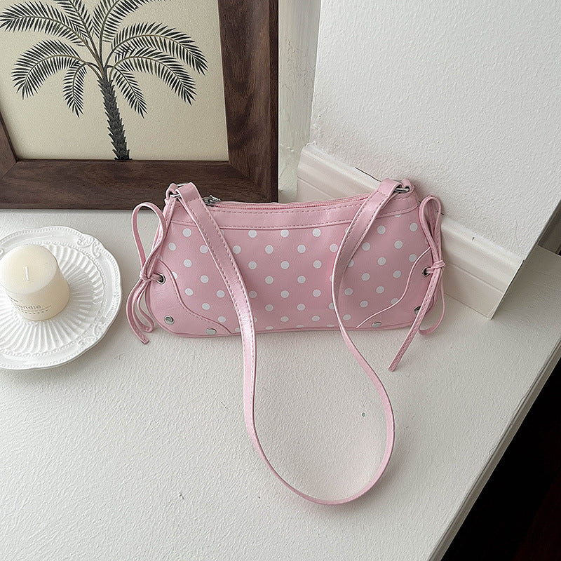 WoPolka Dot Muster Mini Handtasche Brehn