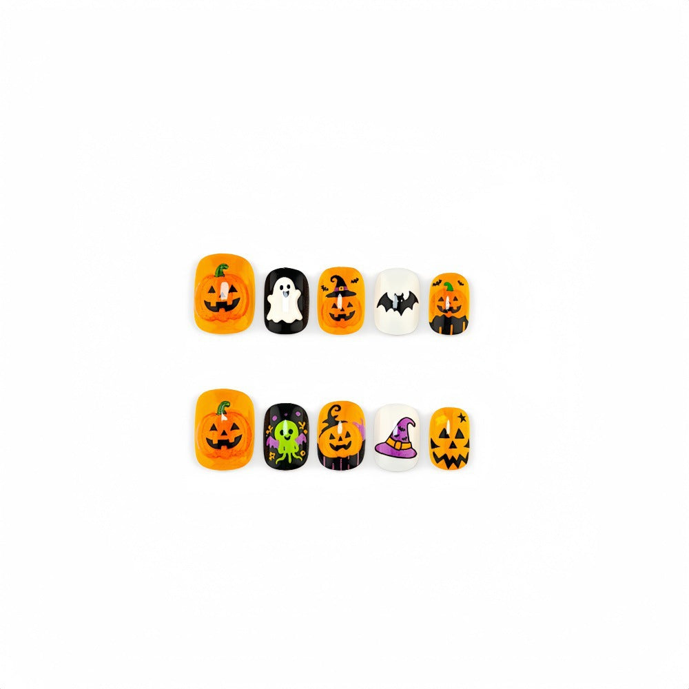 Halloween Nagelset mit Schaurigen Motiven Brehn