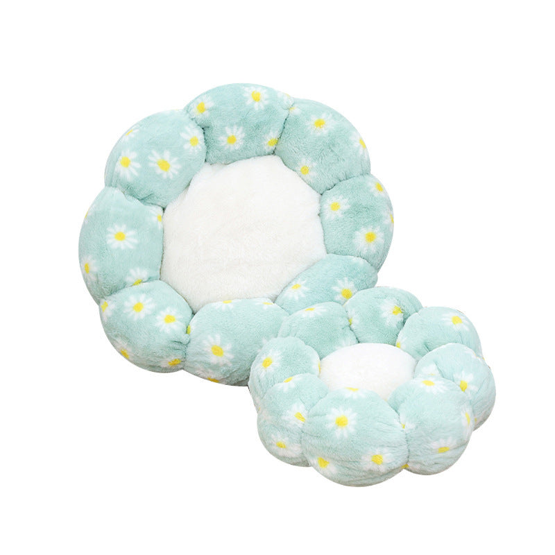 Damen Blumig geformtes Kuschelbett Brehn