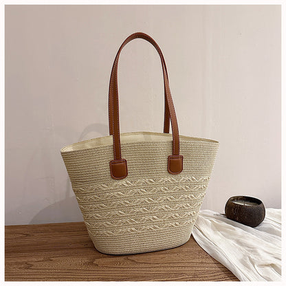 Strohmärktasche