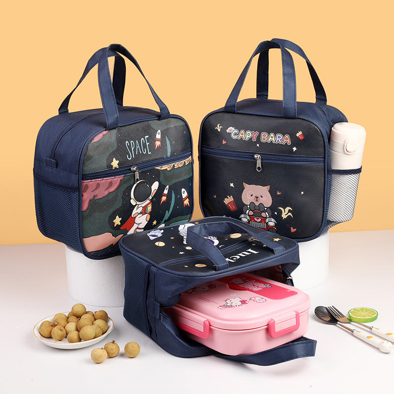 Jungen Isolierte Charakter Lunch Tasche Brehn