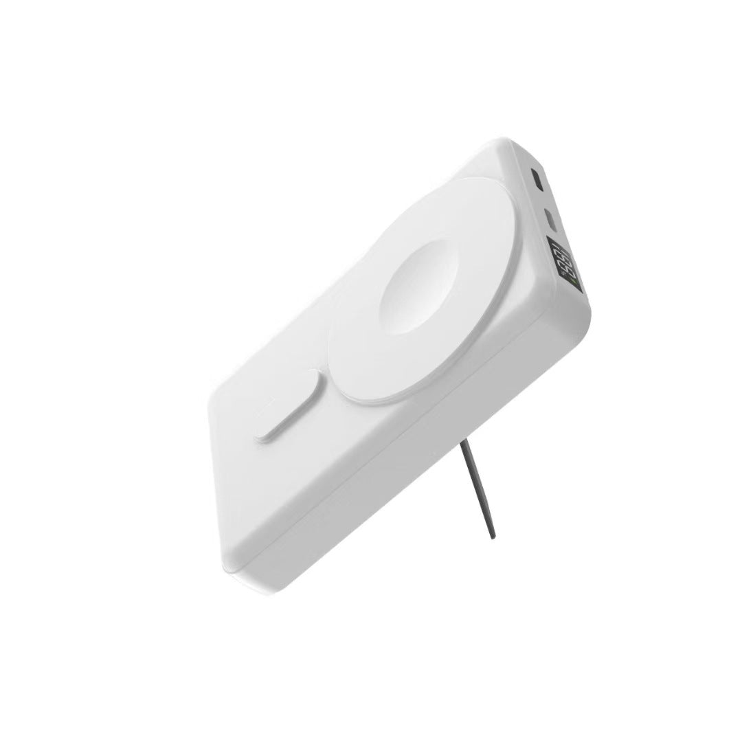 Tragbare Powerbank mit Multifunktionaler Led-Anzeige und Integriertem Kabelmanagement Brehn