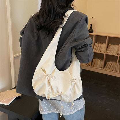 Modische weiche Stoff schlaffe Schultertasche