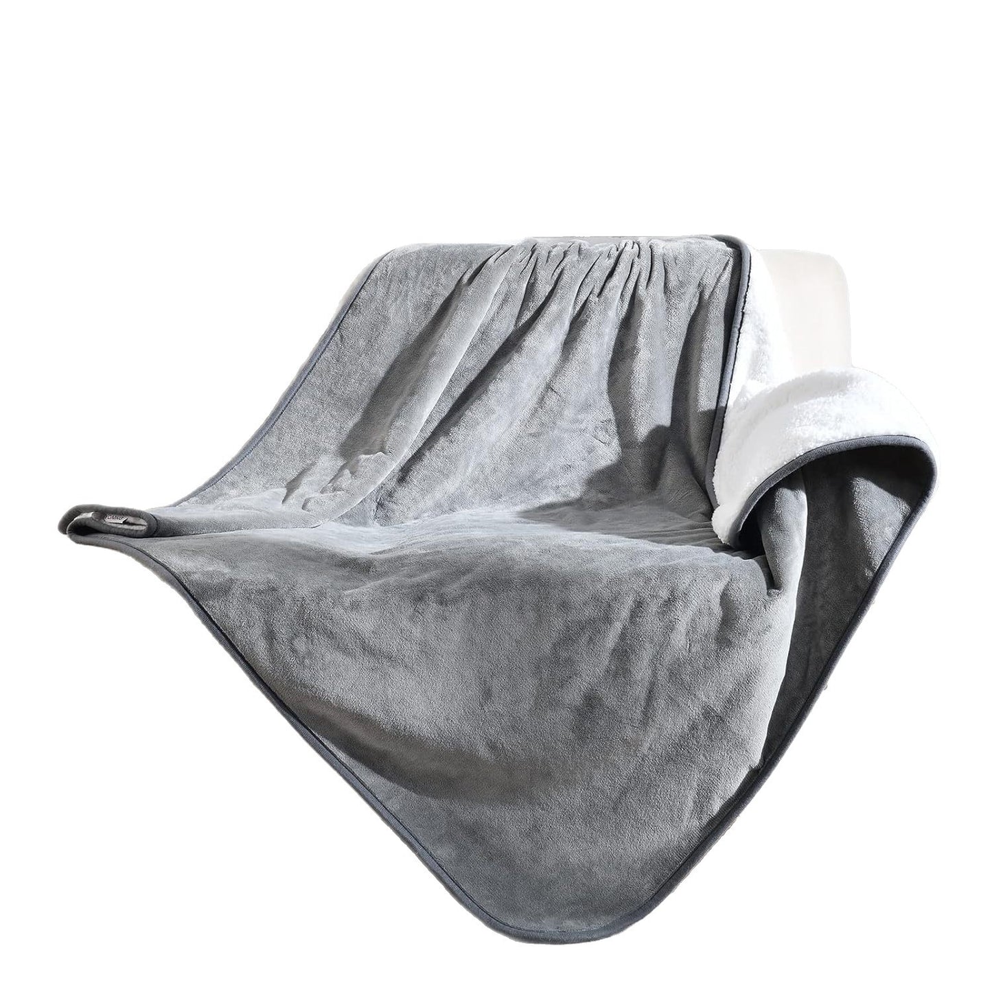 Ultra-Plush Sherpa gefütterte Decke Brehn