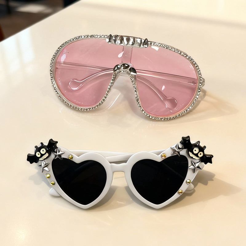 Herzförmige Spaß-Sonnenbrille Brehn