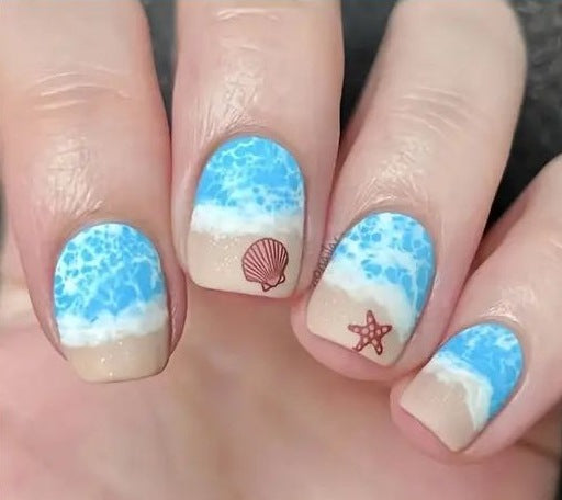 Blumenverlauf Nagelkunstset Brehn
