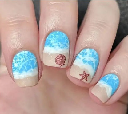 Blumenverlauf Nagelkunstset Brehn