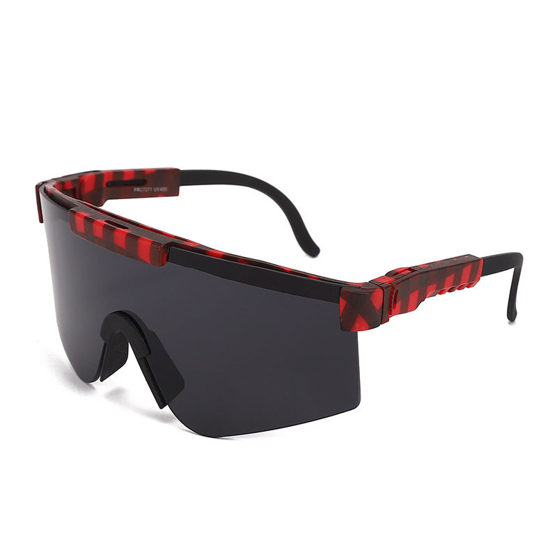 Damen Sportliche Statement-Sonnenbrille im modernen Design Brehn