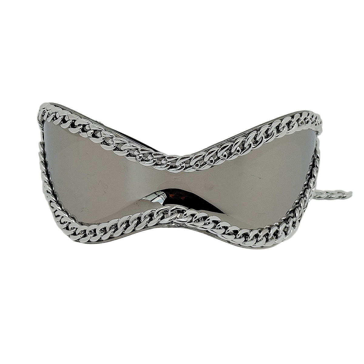 Damen modische Sonnenbrille mit Kettenrahmen Brehn