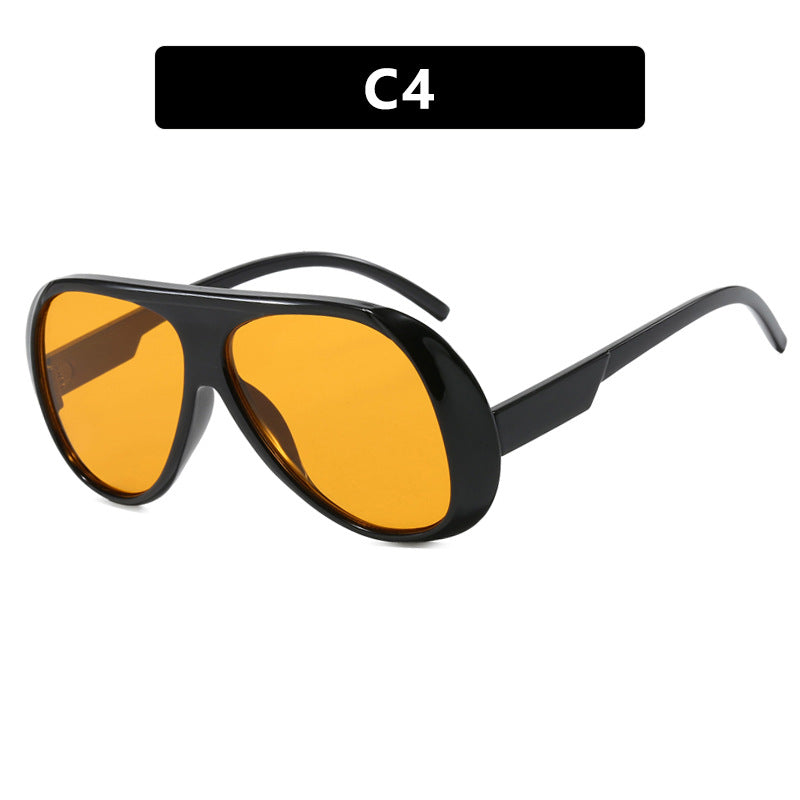 Damen sportliche Sonnenbrille im futuristischen Design Brehn