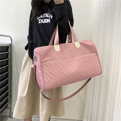 Stilvolle gesteppt Sport-Duffel-Tasche Brehn