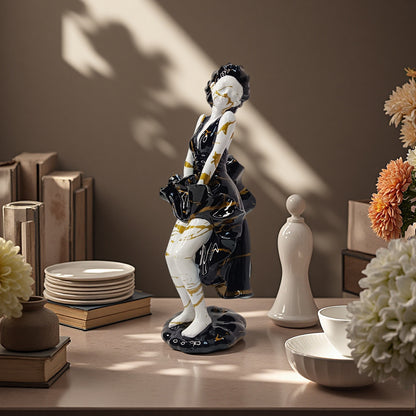 Kunstvolle Figur mit Stranddesign Brehn