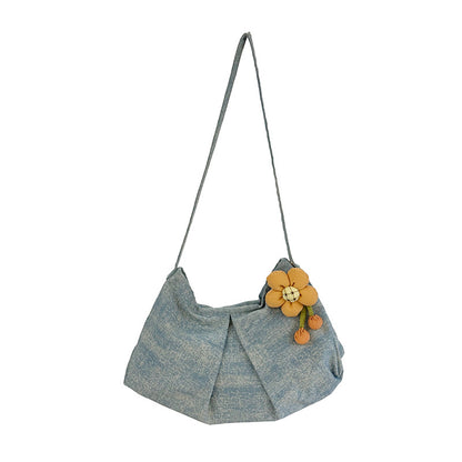 Stylische Blumenhandtasche