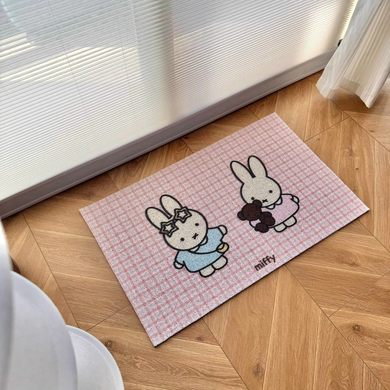 Verspielt Cartoon Kinder Matte Brehn