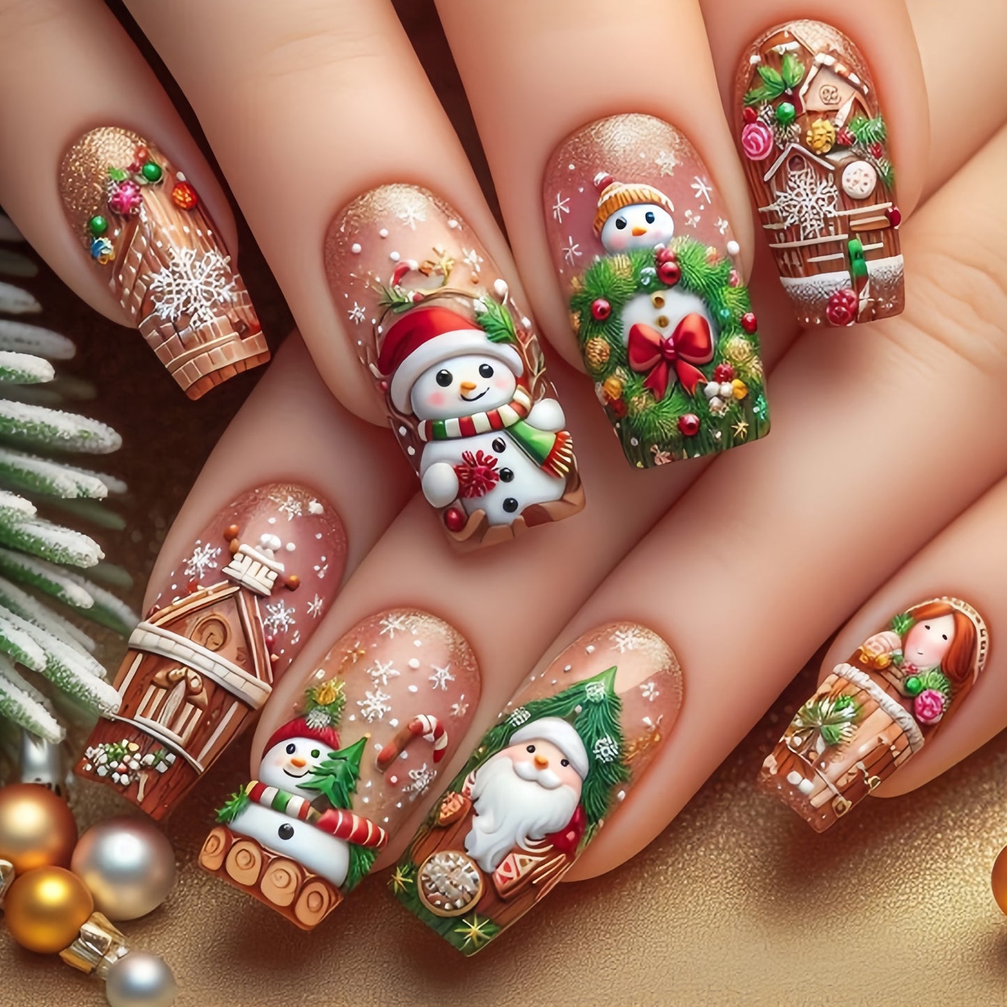 Urlaubs-Themen-Nagelkunst-Set Brehn