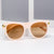 Damen Designer-Sonnenbrille mit innovativem, detailliertem Rahmen Brehn