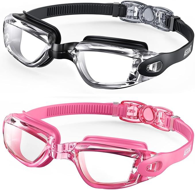 Schwimmbrille mit Verstellbarem Kopfband und Antibeschlag-Technologie Brehn