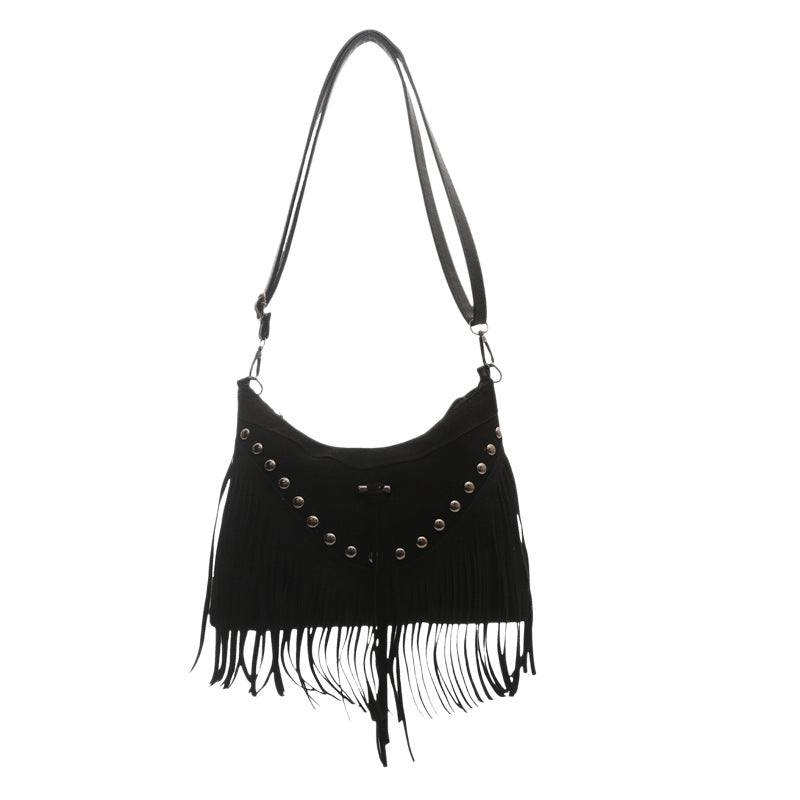 Bohemian Fransen Schultertasche