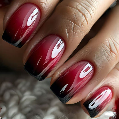 Ombre Akryl-Nagelverlängerungen Brehn