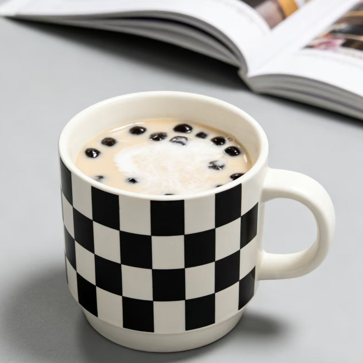 Keramische Kaffeetasse Brehn